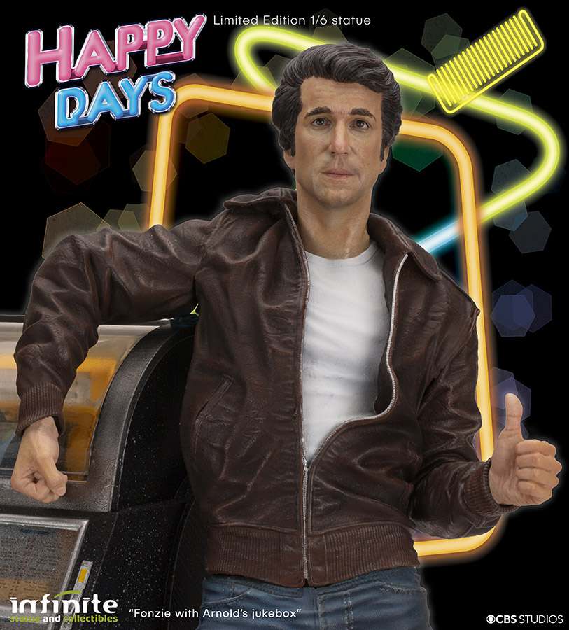 FONZIE HAPPY DAYS O&R 1/6  RESIN STATUE