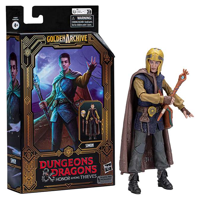 HASBRO DUNGEONS & DRAGONS GA HAT SIMON AF ACTION FIGURE
