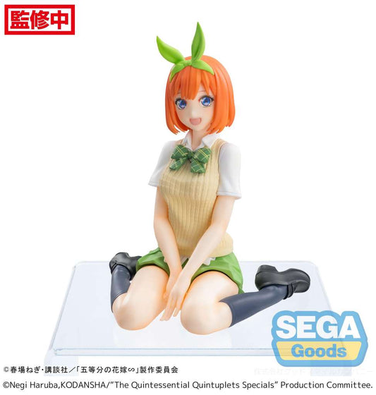 THE QUINTESSENTIAL QUINTUPLETS SPECIALS PM PERCHING PVC STATUA YOTSUBA NAKANO 9 CM SEGA
