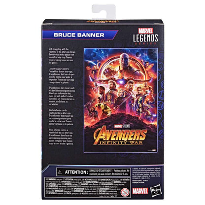 THE INFINITY SAGA MARVEL LEGENDS ACTION FIGURA BRUCE BANNER (AVENGERS: INFINITY WAR) 15 CM HASBRO