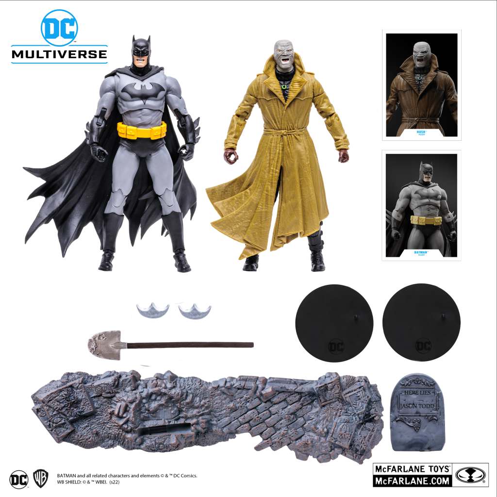 MCFARLANE TOYS BATMAN - DC COLLECTOR HUSH 2-PACK ACTION FIGURE 17 cm