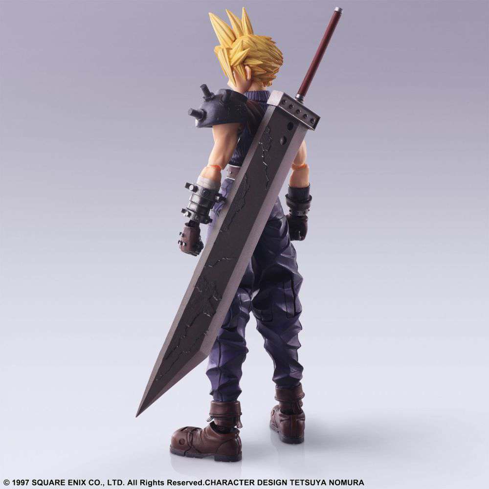 SQUARE ENIX CLOUD STRIFE FINAL FANTASY VII BRING ARTS ACTION FIGURE 15 CM