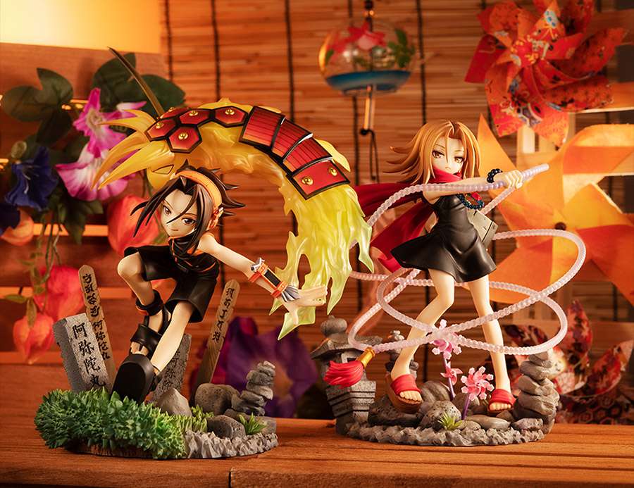 MEGAHOUSE SHAMAN KING YOH ASAKURA STATUA 18 cm