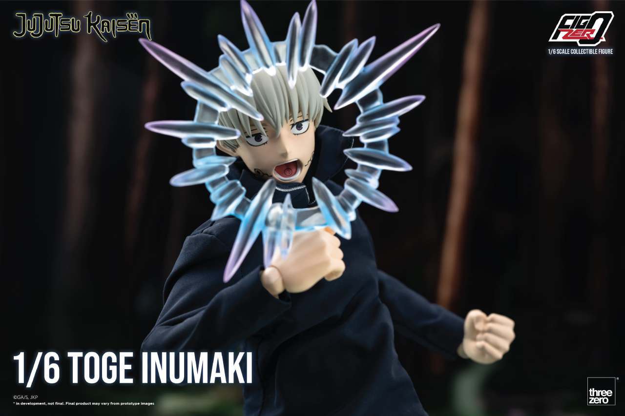 THREEA TOYS/THREEZERO MAKI & TOGE - JUJUTSU KAISEN INU AF 1/6 ACTION FIGURE 30 cm