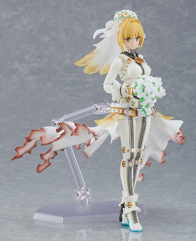 MAX FACTORY FATE G/O SABER NERO CLAUDIUS BRIDE FIGMA ACTION FIGURE 15 cm