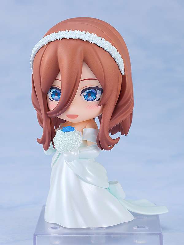 THE QUINTESSENTIAL QUINTUPLETS NENDOROID ACTION FIGURA MIKU NAKANO: WEDDING DRESS VER. 10 CM GOOD SMILE COMPANY