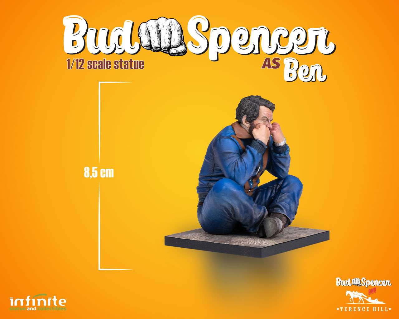 BUD SPENCER AS BEN 1/12 STATUE