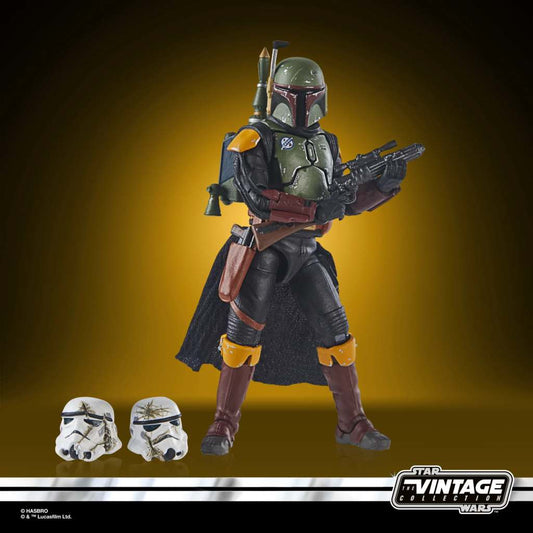STAR WARS: THE BOOK OF BOBA FETT VINTAGE COLLECTION ACTION FIGURA 2022 BOBA FETT (TATOOINE) 10 CM HASBRO
