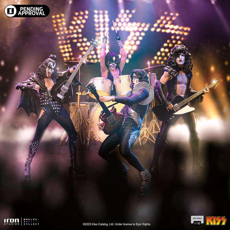 IRON STUDIOS KISS GENE SIMMONS 1/10 STATUA 26 cm