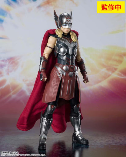 BANDAI SHF THOR LOVE & THUNDER MIGHTY THOR ACTION FIGURE 14 cm