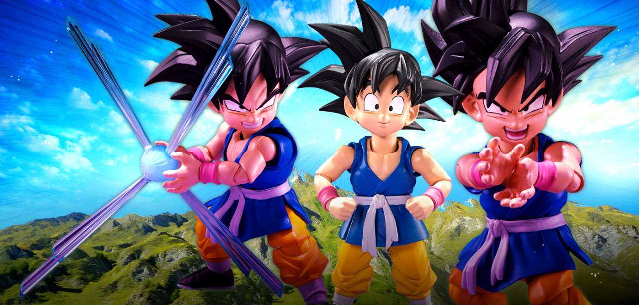 Dragon Ball Gt S.h. Figuarts Action Figura Son Goku 8 Cm Bandai Tamashii Nations