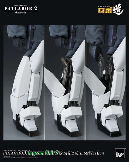PATLABOR 2: THE MOVIE ROBO-DOU ACTION FIGURA INGRAM UNIT 2 REACTIVE ARMOR VERSION 23 CM THREEZERO