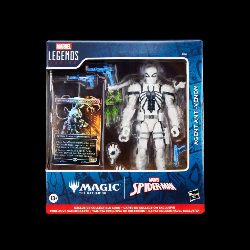HASBRO VENOM - MARVEL LEGENDS MAGIC GATHERING AGENT ANTI- ACTION FIGURE