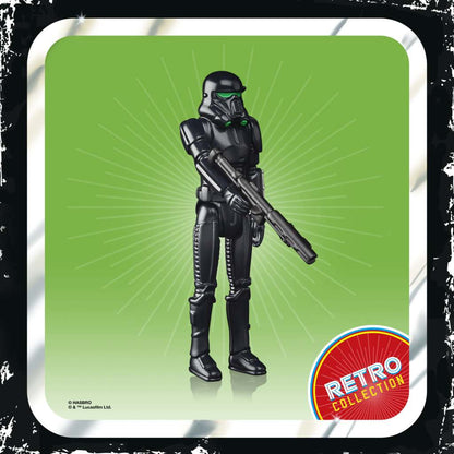 STAR WARS THE MANDALORIAN RETRO COLLECTION ACTION FIGURA 2022 IMPERIAL DEATH TROOPER 10 CM HASBRO
