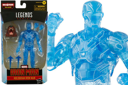 HASBRO IRON MAN - MARVEL LEGENDS HOLOGRAM AF ACTION FIGURE