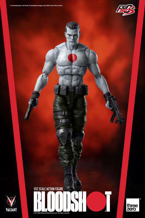 VALIANT COMICS FIGZERO ACTION FIGURA 1/12 BLOODSHOT 15 CM THREEZERO