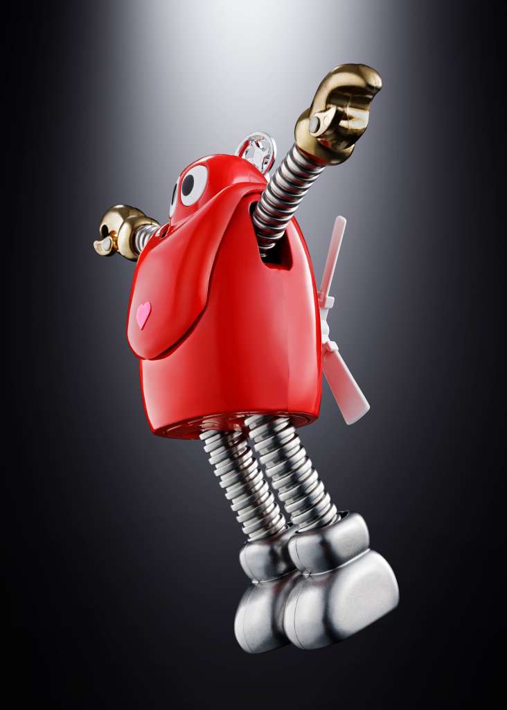 ROBOCON CHOGOKIN DIECAST ACTION FIGURA ROBOCON 50TH ANNIVERSARY VER. 12 CM BANDAI TAMASHII NATIONS