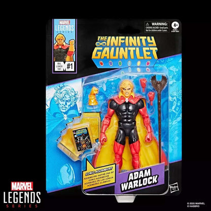 HASBRO - MARVEL LEGENDS MINI COMICS ADAM WARLOCK ACTION FIGURE