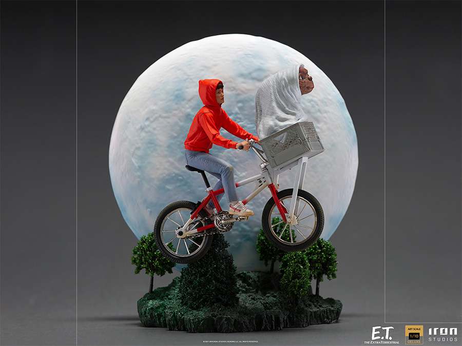 IRON STUDIOS E.T. ELLIOT ART DELUXE 1/10 STATUA 25 cm