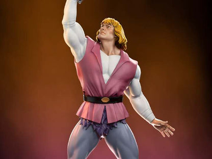 IRON STUDIOS MOTU PRINCE ADAM 1/10 STATUA 38 cm