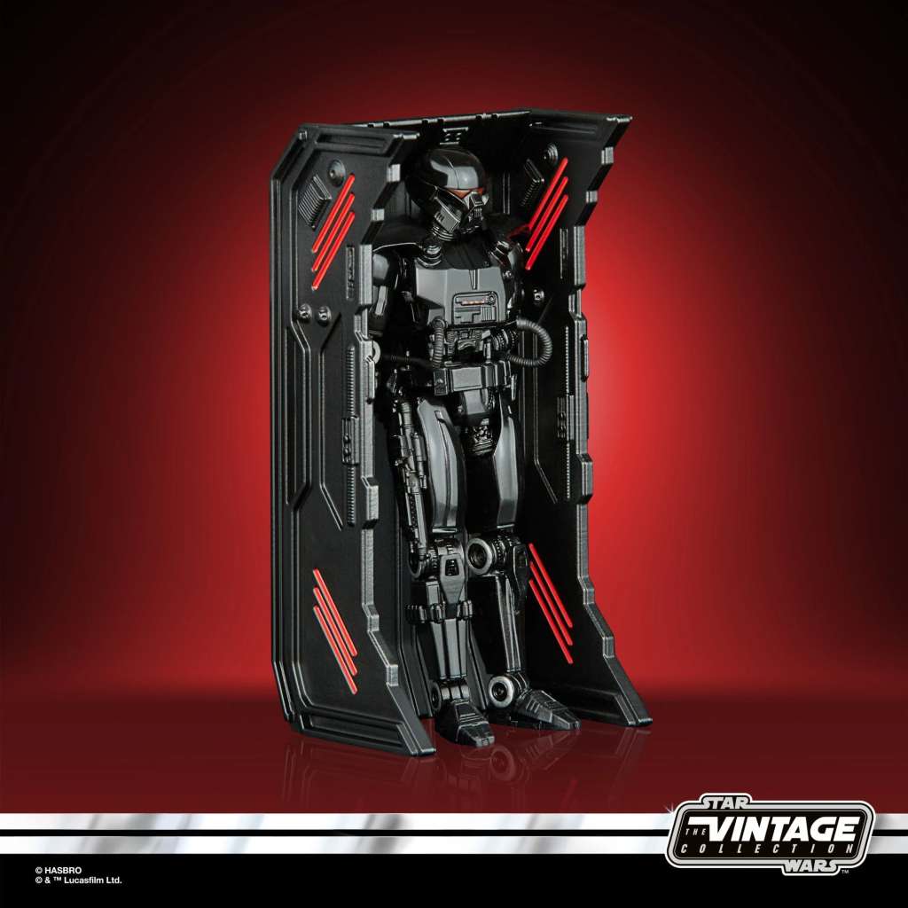 STAR WARS: THE MANDALORIAN VINTAGE COLLECTION ACTION FIGURA 2022 DARK TROOPER 10 CM HASBRO