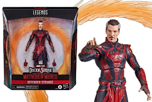 DOCTOR STRANGE IN THE MULTIVERSE OF MADNESS MARVEL LEGENDS SERIES ACTION FIGURA 2022 DEFENDER STRANGE 15 CM HASBRO