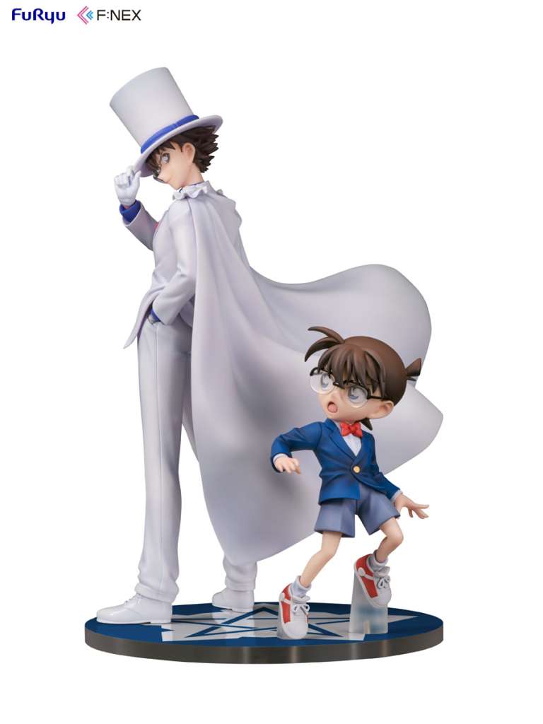 CASE CLOSED CONAN & KID 1/7 FIGURE