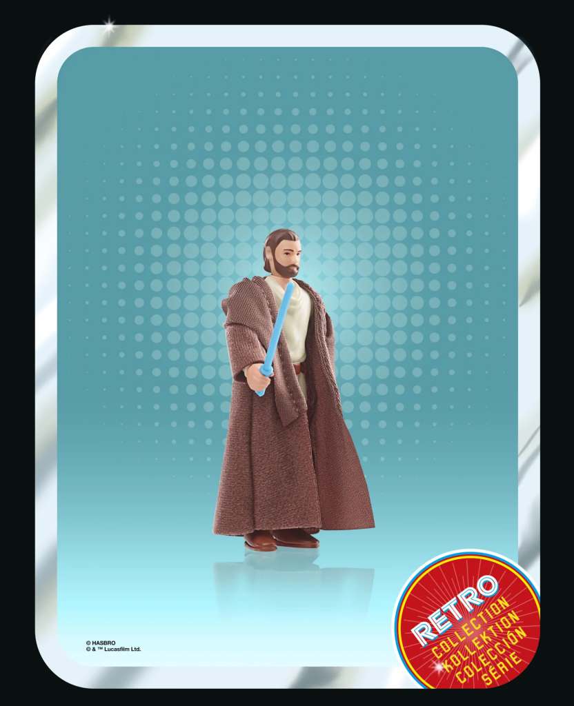 STAR WARS: OBI-WAN KENOBI RETRO COLLECTION ACTION FIGURA 2022 OBI-WAN KENOBI (WANDERING JEDI) 10 CM HASBRO