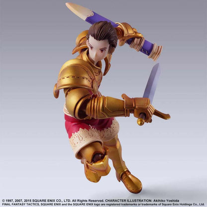 SQUARE ENIX FF TACTICS DELITA HEIRAL BRING ARTS AF ACTION FIGURE 14 cm
