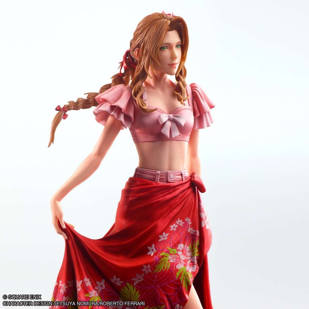 FF 7 REBIRTH AERITH SWIMSUIT STATIC ARTS