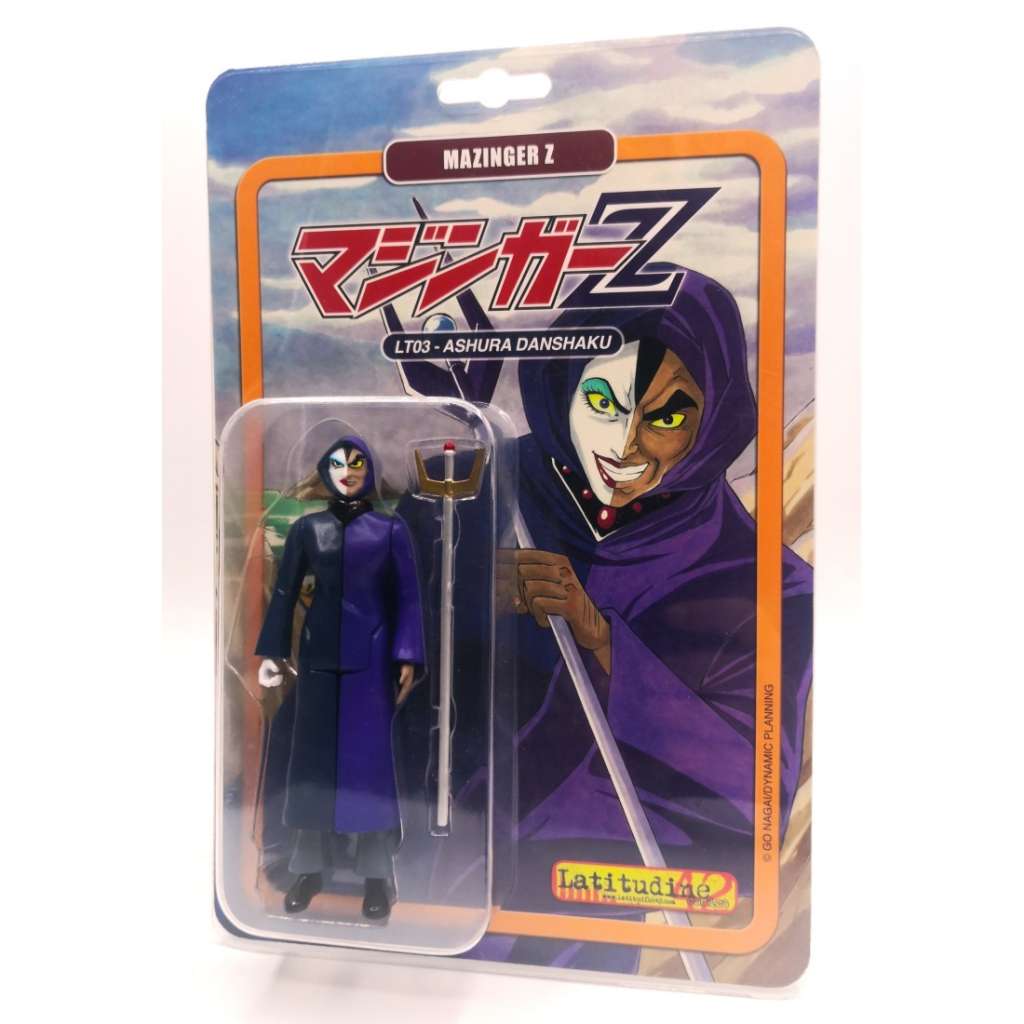 FRANKENTOYS MAZINGA Z BARONE ASHURA DANSHAKU MINI VINTAGE ACTION FIGURE 12 cm