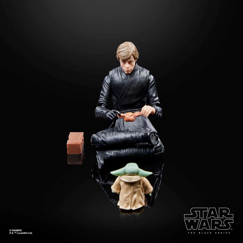 HASBRO SW BLACK SERIES TBOBF LUKE & GROGU AF ACTION FIGURE