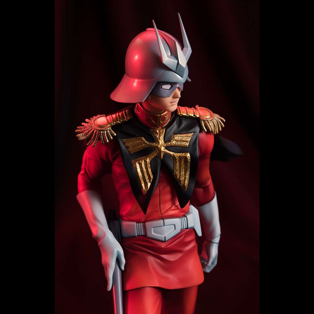 MOBILE SUIT GUNDAM GGG STATUA CHAR AZNABLE 21 CM MEGAHOUSE