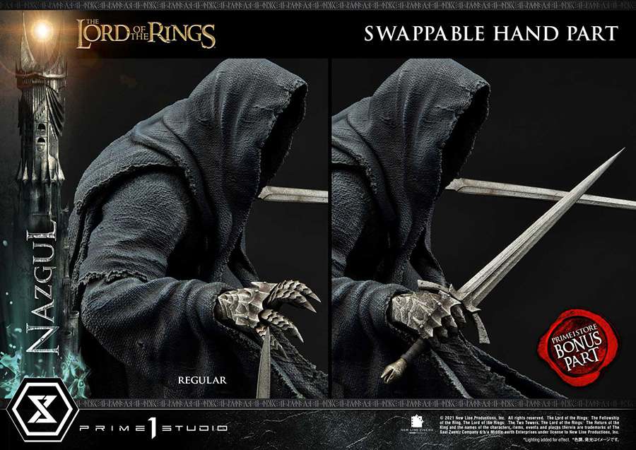 PRIME 1 LOTR NAZGUL BONUS VERSION STATUA 66 cm