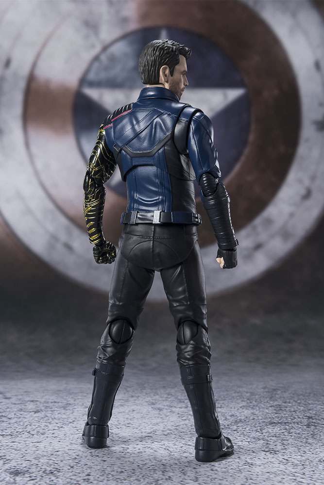 BANDAI FALCON WINTER SOLDIER BUCKY BARNES ACTION FIGURE 16 cm