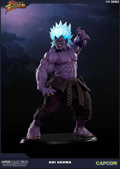 STREET FIGHTER ONI AKUMA 1/4 STATUE