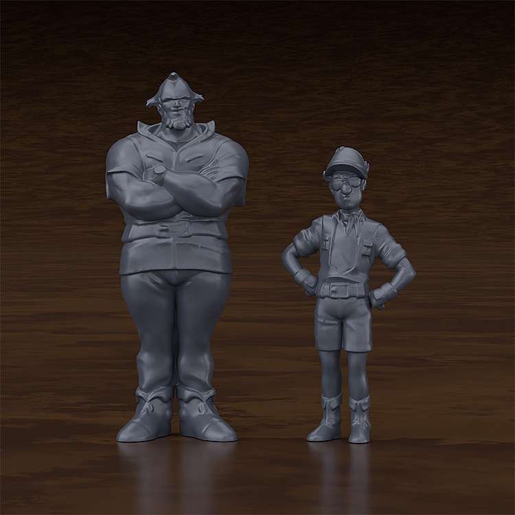 GIANT GORG CARRIER BEAGLE MODEROID MK