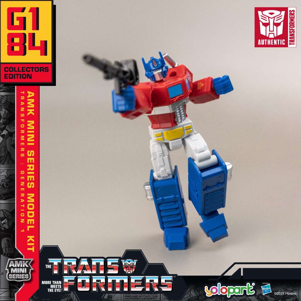 TRANFORMERS GEN ONE OPTI PRIME MINI MK MODEL KIT YOLOPARK