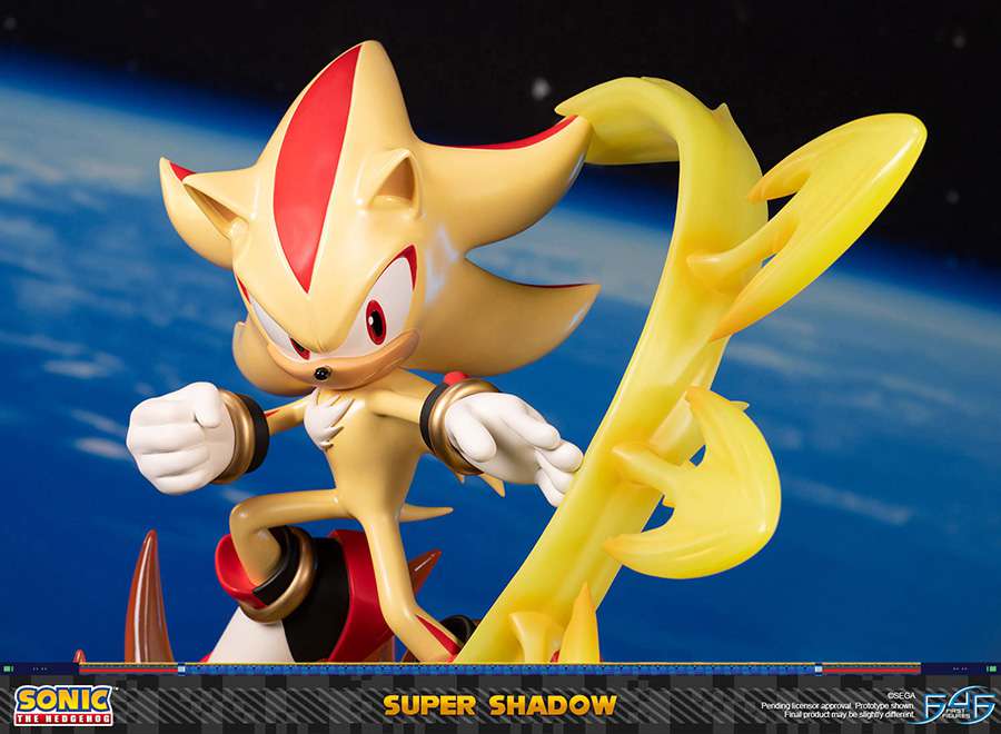 SONIC SUPER SHADOW STATUE