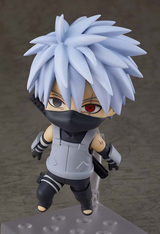 GOOD SMILE COMPANY KAKASHI & ANBU - NARUTO HATAKE BLACK NENDORO MINI FIGURA 10 cm
