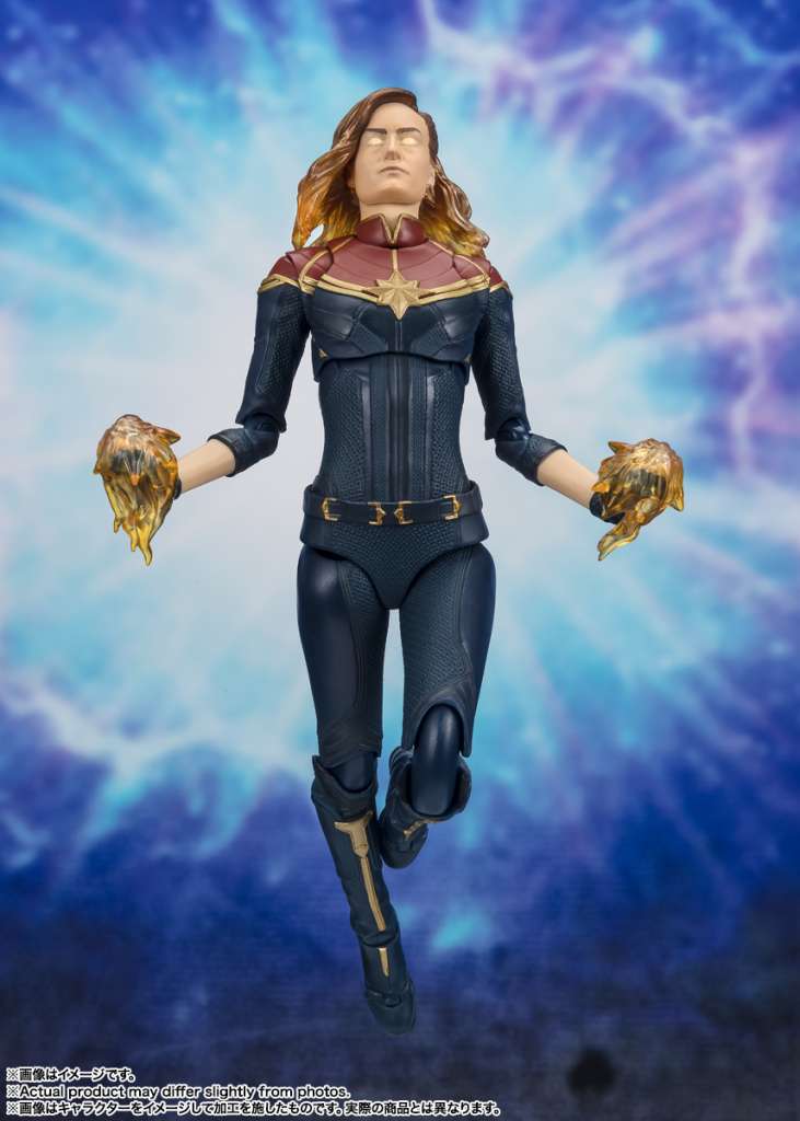 BANDAI CAPTAIN MARVEL - MARVEL S.H.FIGUARTS S ACTION FIGURE 14 cm