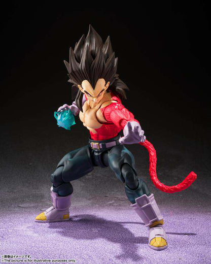 Dragon Ball Gt S.h. Figuarts Action Figura Super Saiyan 4 Vegeta 13 Cm Bandai Tamashii Nations