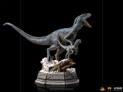 IRON STUDIOS JW DOMINATION BLUE + BETA DLX STAT 1/10 STATUA 20 cm