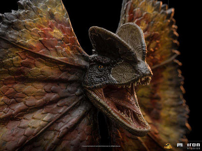 IRON STUDIOS JW DILOPHOSAURUS 1/10 STATUA 13 cm