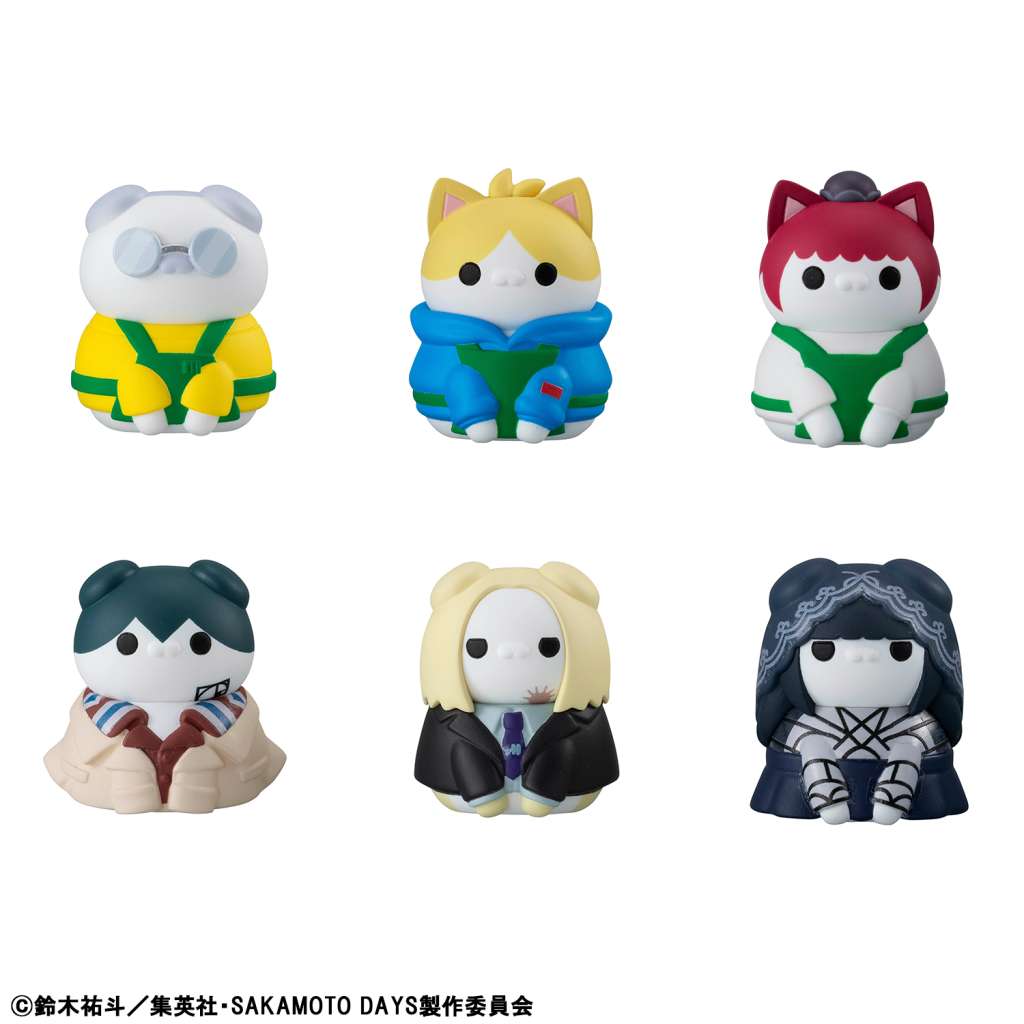 SAKAMOTO DAYS MEGA CAT PROJECT TRADING FIGURA THE CHEERFUL SAKAMOTO STORE VER. 3 CM MEGAHOUSE