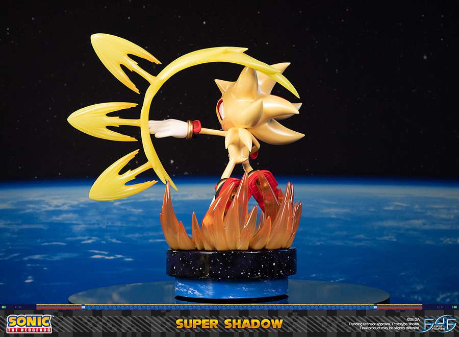 SONIC SUPER SHADOW STATUE