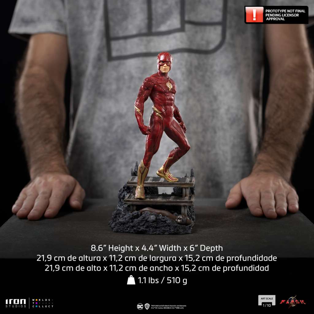 THE FLASH FLASH 1/10 STATUE