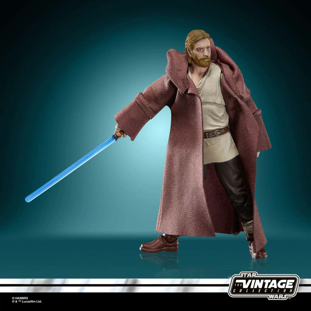 STAR WARS: OBI-WAN KENOBI VINTAGE COLLECTION ACTION FIGURA 2022 OBI-WAN KENOBI (WANDERING JEDI) 10 CM HASBRO