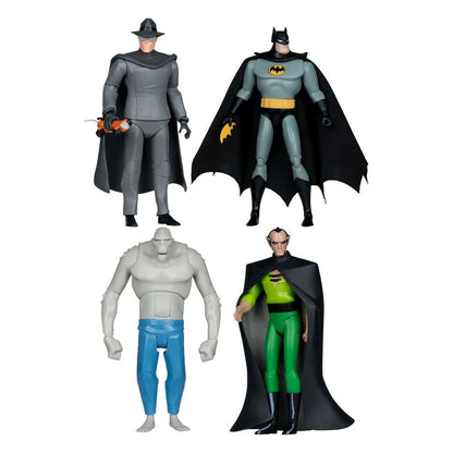 DC DIR BATMAN ANIM BUILD-A-FIG W5 SET (6