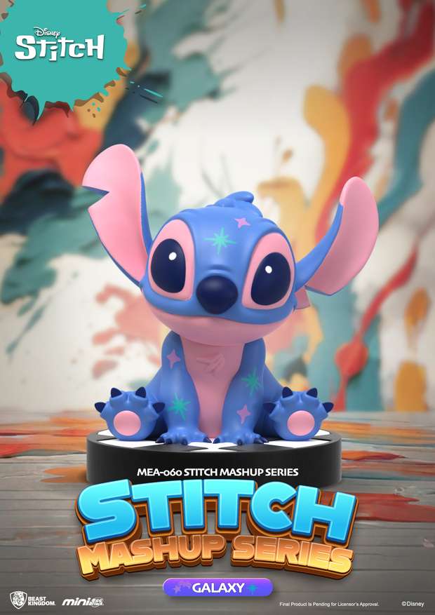 BEAST KINGDOM MINI EGG ATTACK STITCH MASHUP BLIND BOX DISPLAY (6) MINI FIGURA 8 cm